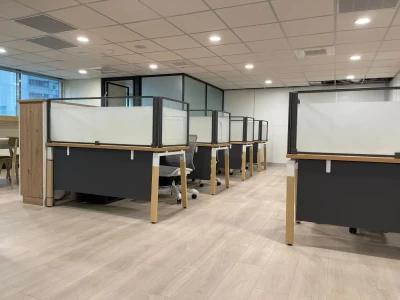 三信商銀電金部-玻璃隔間oa