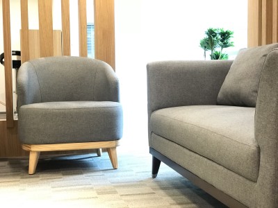 台中商銀新店分行沙發工作站