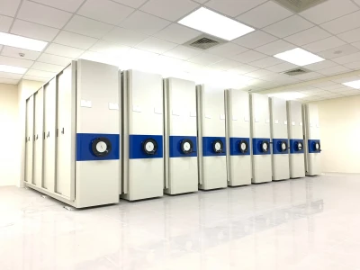 台中市警局新大樓檔案室移動櫃