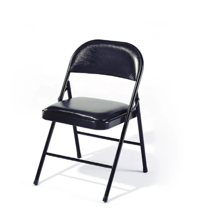 皮面折合椅