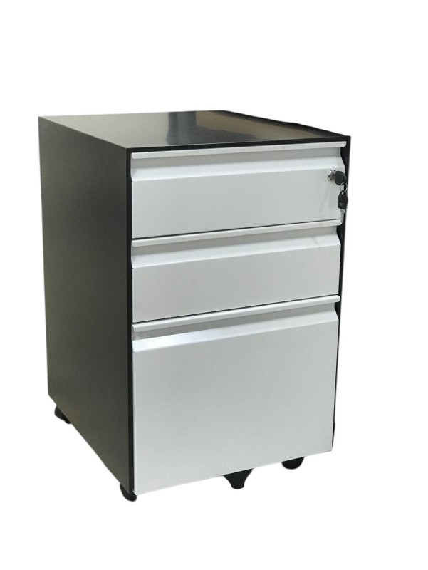 薄邊雙色活動櫃