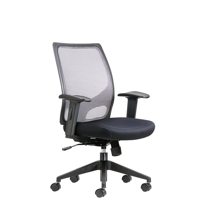 人體工學中低背辦公椅
