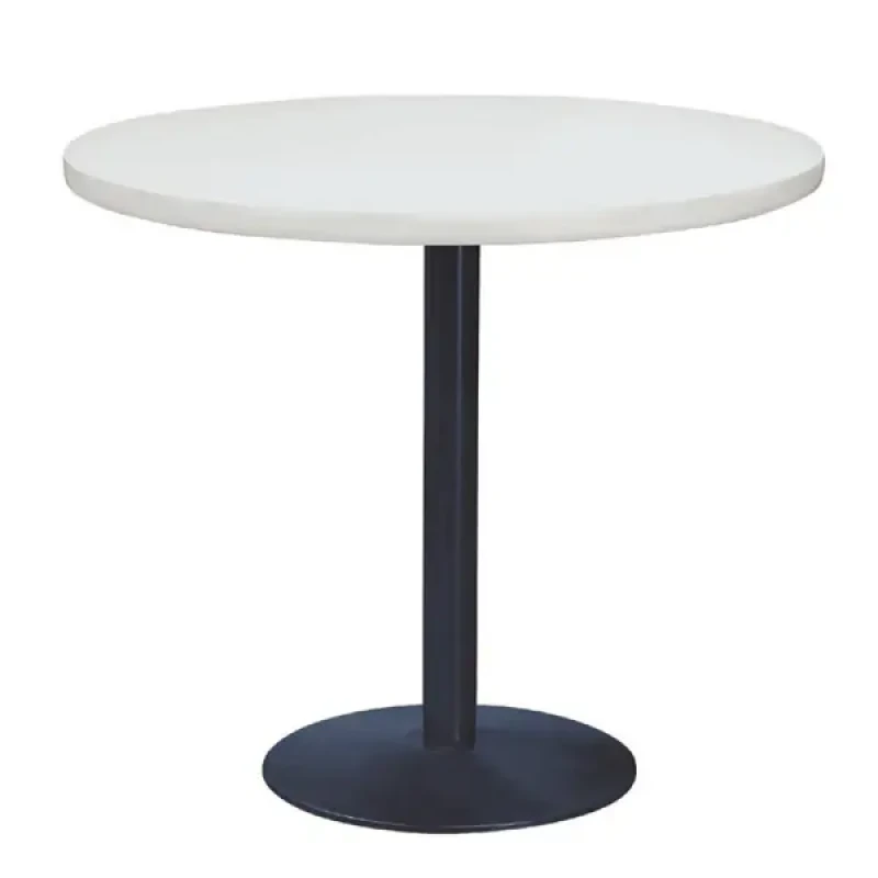 圓柱黑腳洽談桌