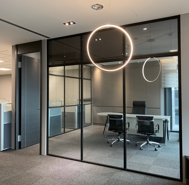 耐燃高隔間 / 細框鋁隔間