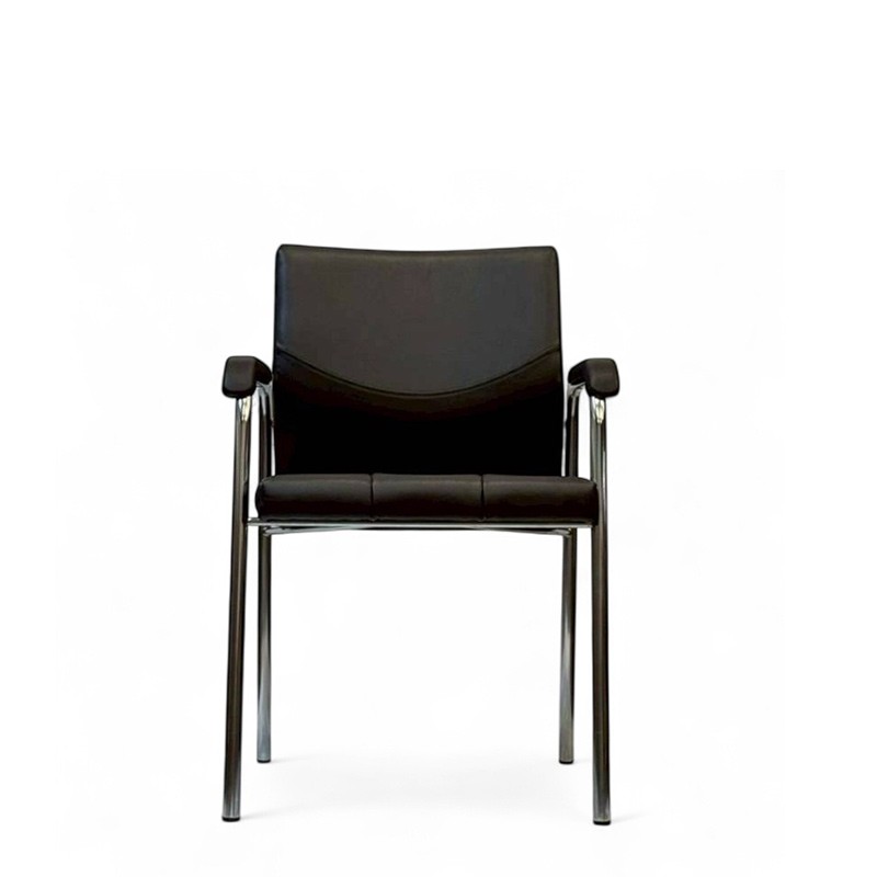 皮面洽談椅(有扶手)