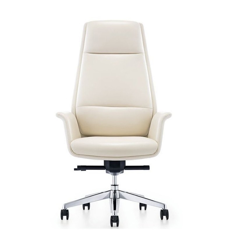 極致白時尚高級辦公椅