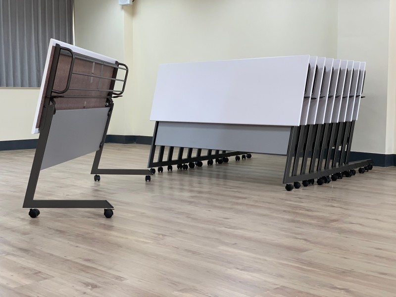 可掀式折合桌-美式斜腳