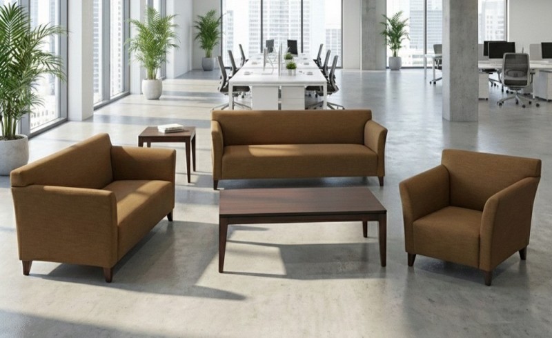 辦公室沙發茶几11