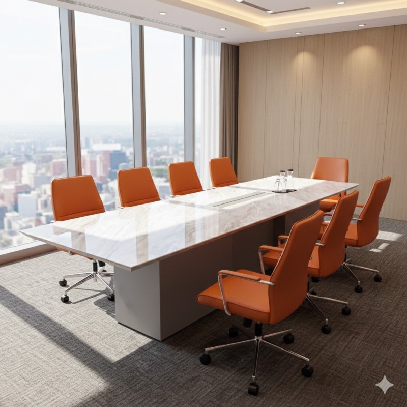 大理石面會議桌